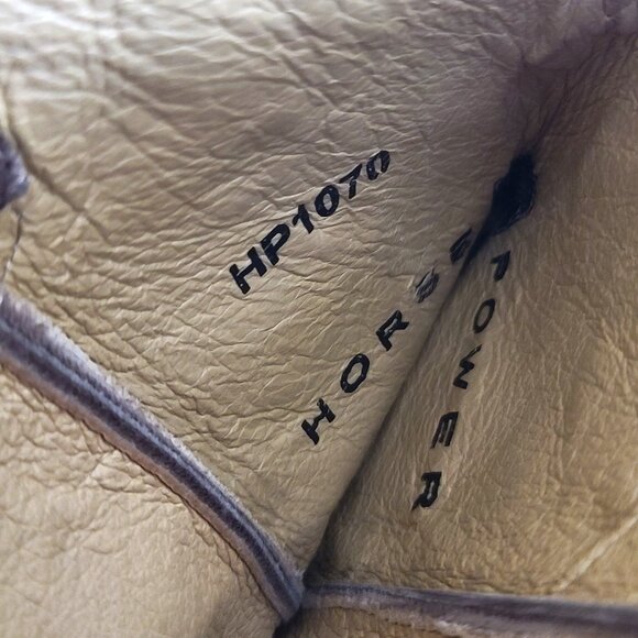 Horse Power Mens Nile Croc Print Western Boots Sq Toe Sz 10.5D Brown HP1070 FLAW main image 10